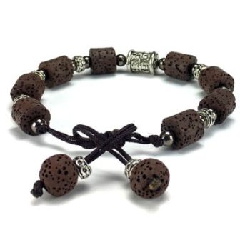 Meditation Brown armband - Afbeelding 3