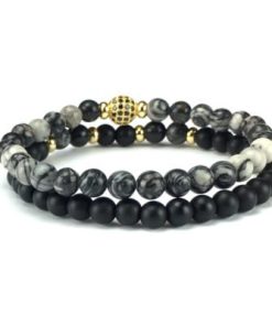 Royal Beaded Gold armbandenset