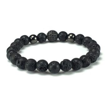Xoro Matzwart armband - Afbeelding 3