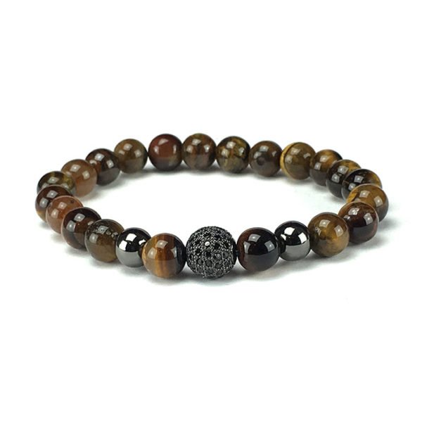 Bruinzwarte Armband