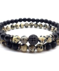 Alegio Black/White armbandenset