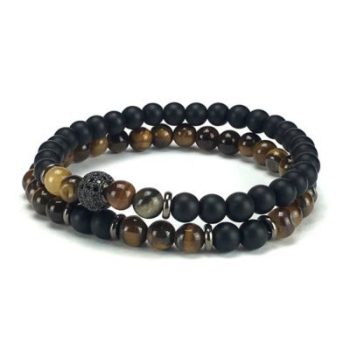 Alegio Black/Tiger armbandenset - Afbeelding 2