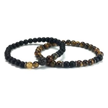 Alegio Black/Tiger armbandenset - Afbeelding 3