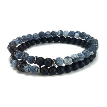 Alegio Black/Blue armbandenset - Afbeelding 2
