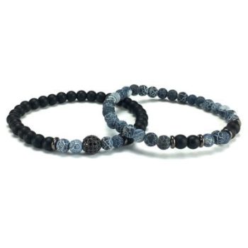 Alegio Black/Blue armbandenset - Afbeelding 4