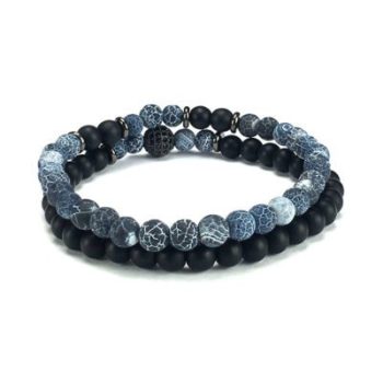 Alegio Black/Blue armbandenset - Afbeelding 3