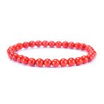 Red Small Beads armband Dames