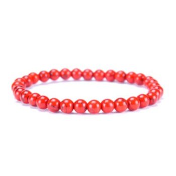 Red Small Beads armband Dames