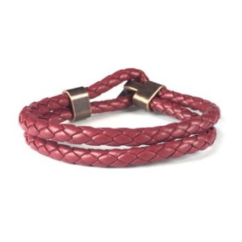Dubbele Armband Rood