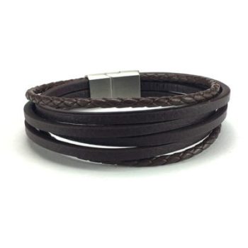 Dario Leather Brown Armband