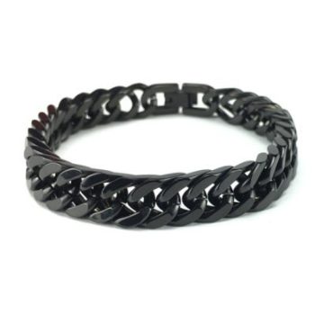 Zwarte Schakelketting 8mm-10mm