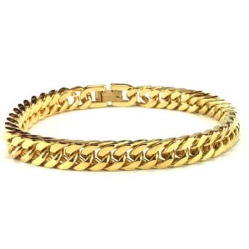 8mm Goudgekleurde Schakelketting