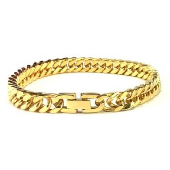 8mm Goudgekleurde Schakelketting - Afbeelding 2