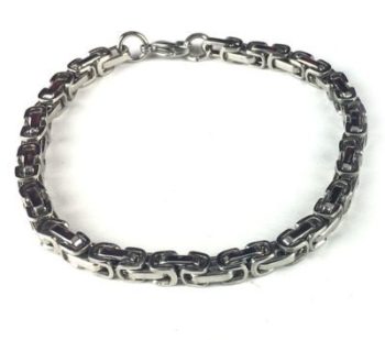 5mm Schakelband Zilver Dames - Afbeelding 2