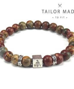 Hugo Valcke Autumn Jasper 8mm Armband
