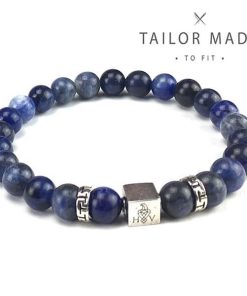 Hugo Valcke Blue Sodalite 8mm Armband
