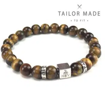 Hugo Valcke Tiger Eye 8mm Armband