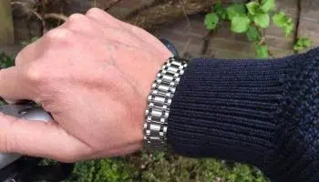 Heren armband metaal