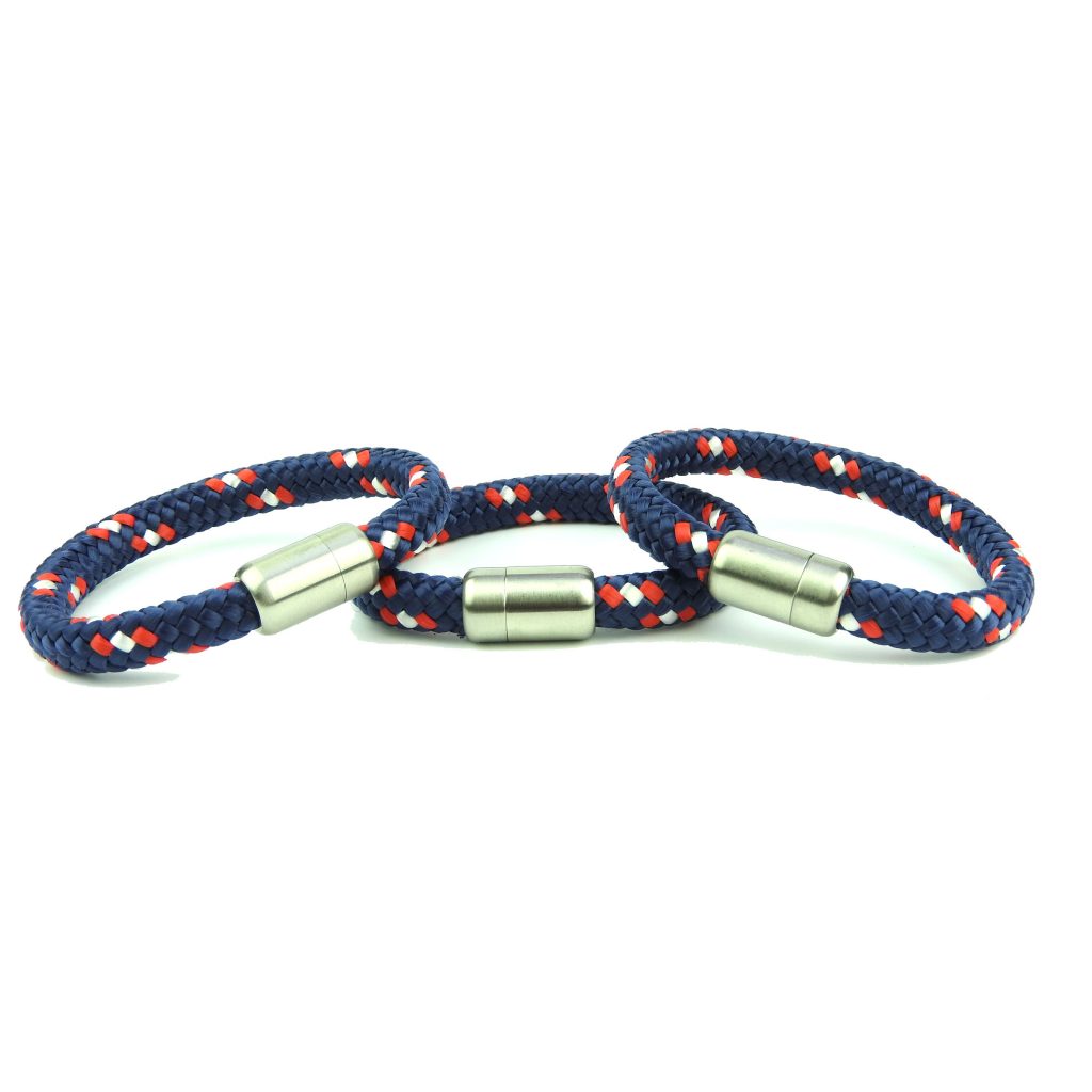 Badboyz Blue Paracord armband - Afbeelding 3