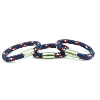 Badboyz Blue Paracord armband - Afbeelding 3