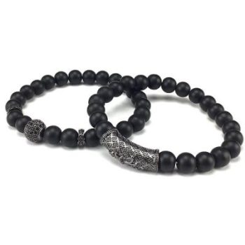 Blackfury 8mm armbandenset - Afbeelding 2
