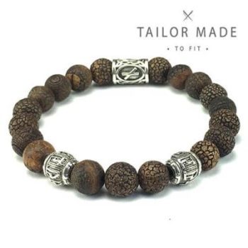 Mbrace Luxury Fossil Silver 10mm