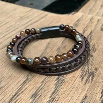 leather-kralen armband2