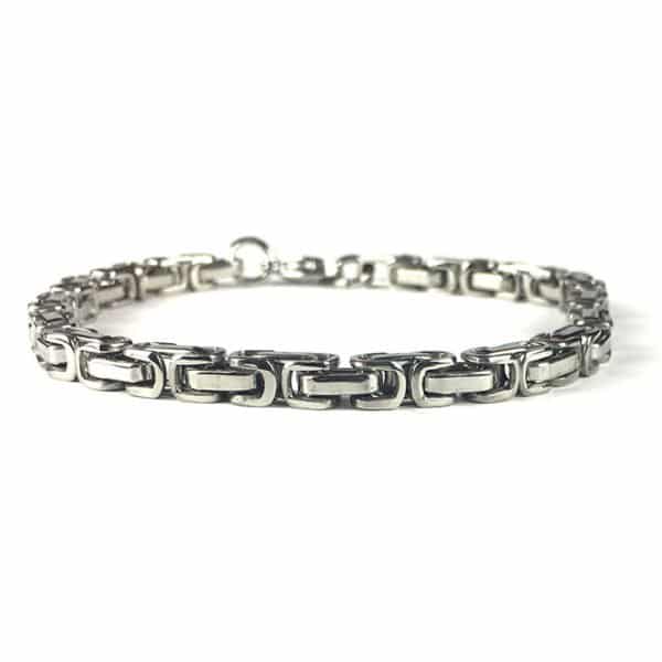 5mm Schakelband Zilver Dames armband