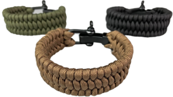 Badboyz  Paracord Rope Armband 25 mm  3 kleuren - Afbeelding 3