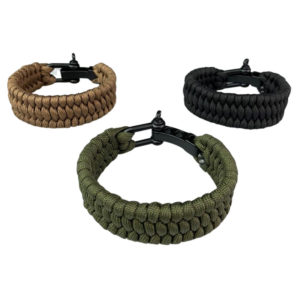 Badboyz  Paracord Rope Armband 25 mm  3 kleuren - Afbeelding 4
