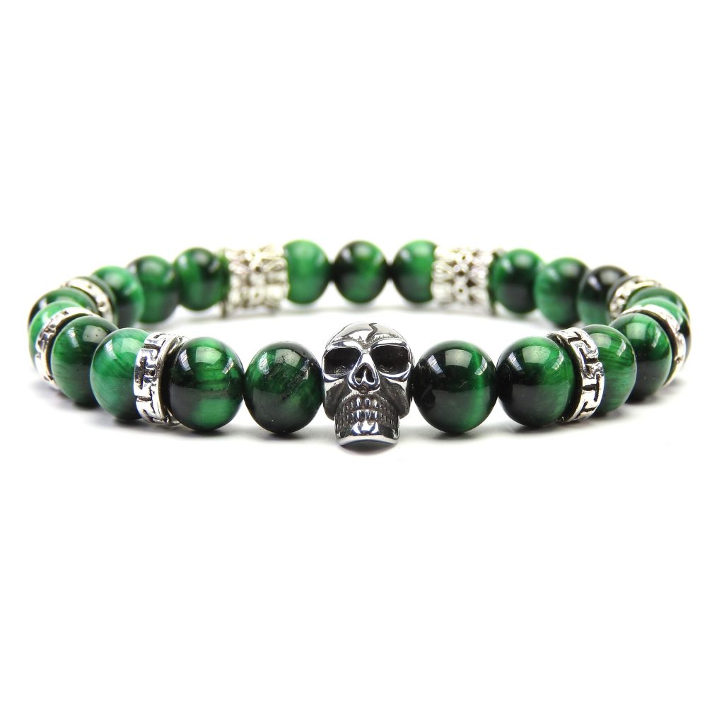 Green Skull Bracelet