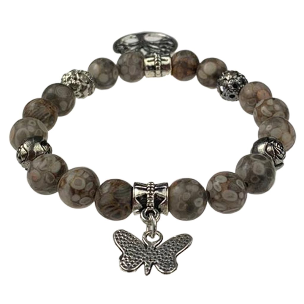 Bedel Vlinder/boom Beads armband Dames