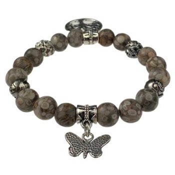 Bedel Vlinder/boom Beads armband Dames