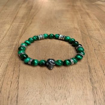 Green Skull Bracelet - Afbeelding 3