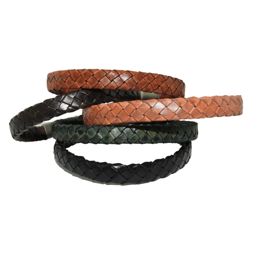 Gevlochten Armband 12mm 5 kleuren - Afbeelding 2
