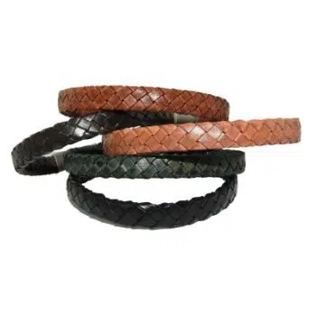 Gevlochten Armband 8mm 5 kleuren - Afbeelding 4