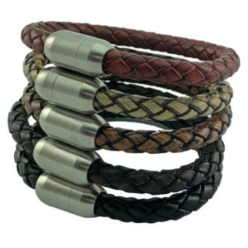 Rond Gevlochten Armband 6mm 5 kleuren - Afbeelding 4