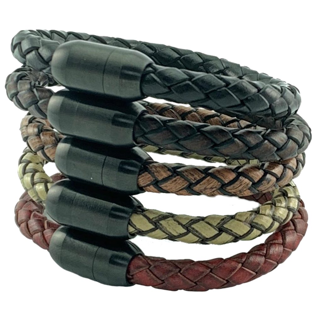 Rond Gevlochten Armband 6mm 5 kleuren - Afbeelding 5