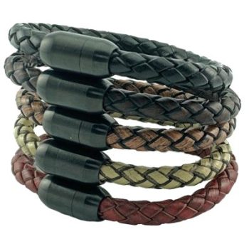 Rond Gevlochten Armband 6mm 5 kleuren - Afbeelding 5
