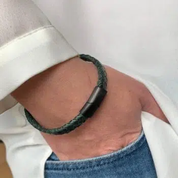 Gevlochten Armband 8mm 5 kleuren - Afbeelding 5