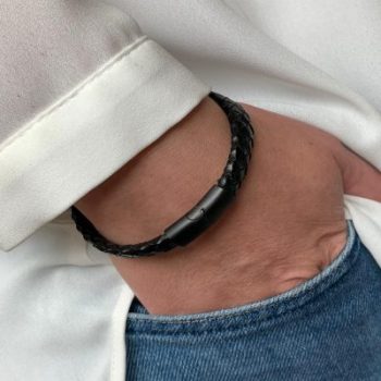 Gevlochten Armband 12mm 5 kleuren - Afbeelding 5