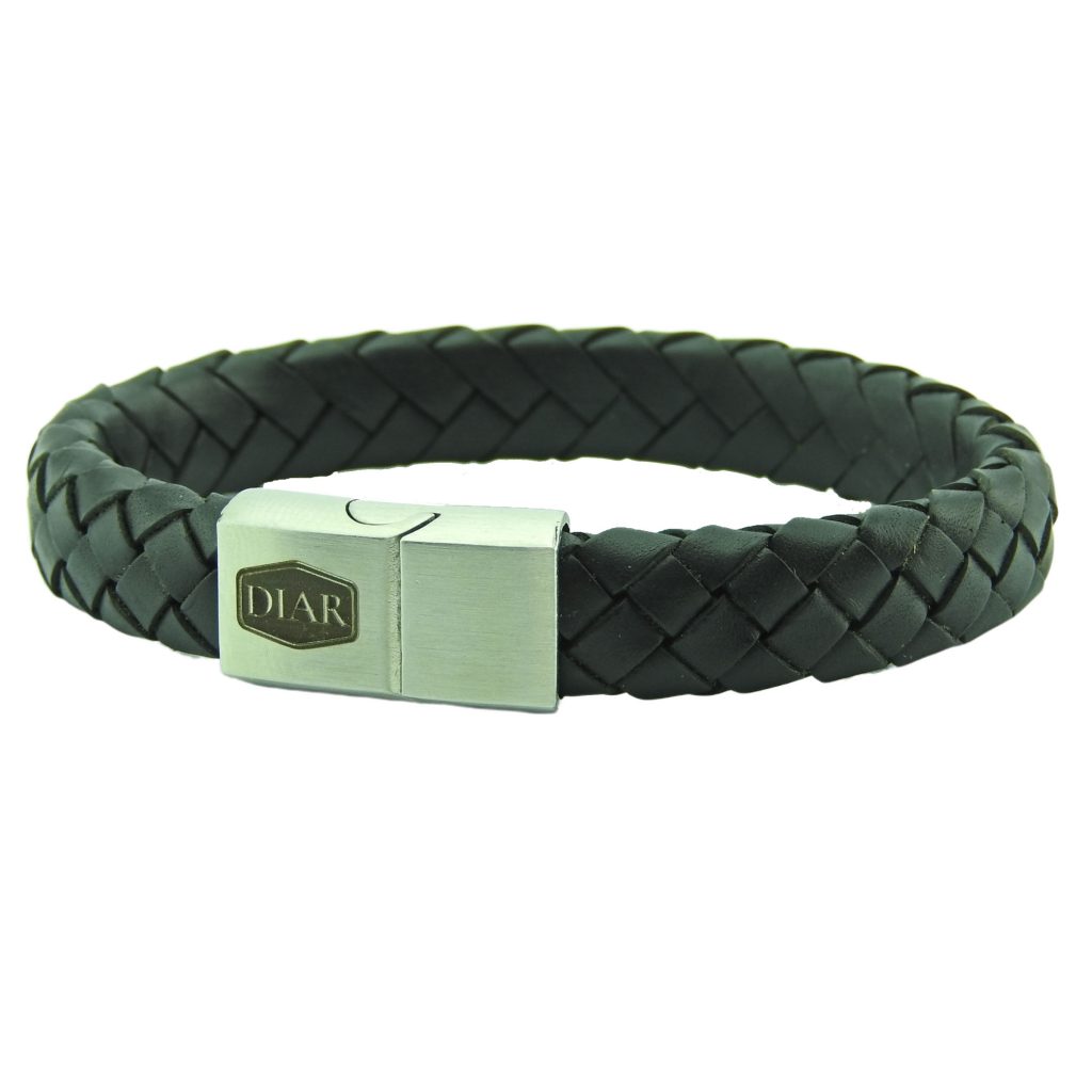 DIAR Armband Zwart  12mm