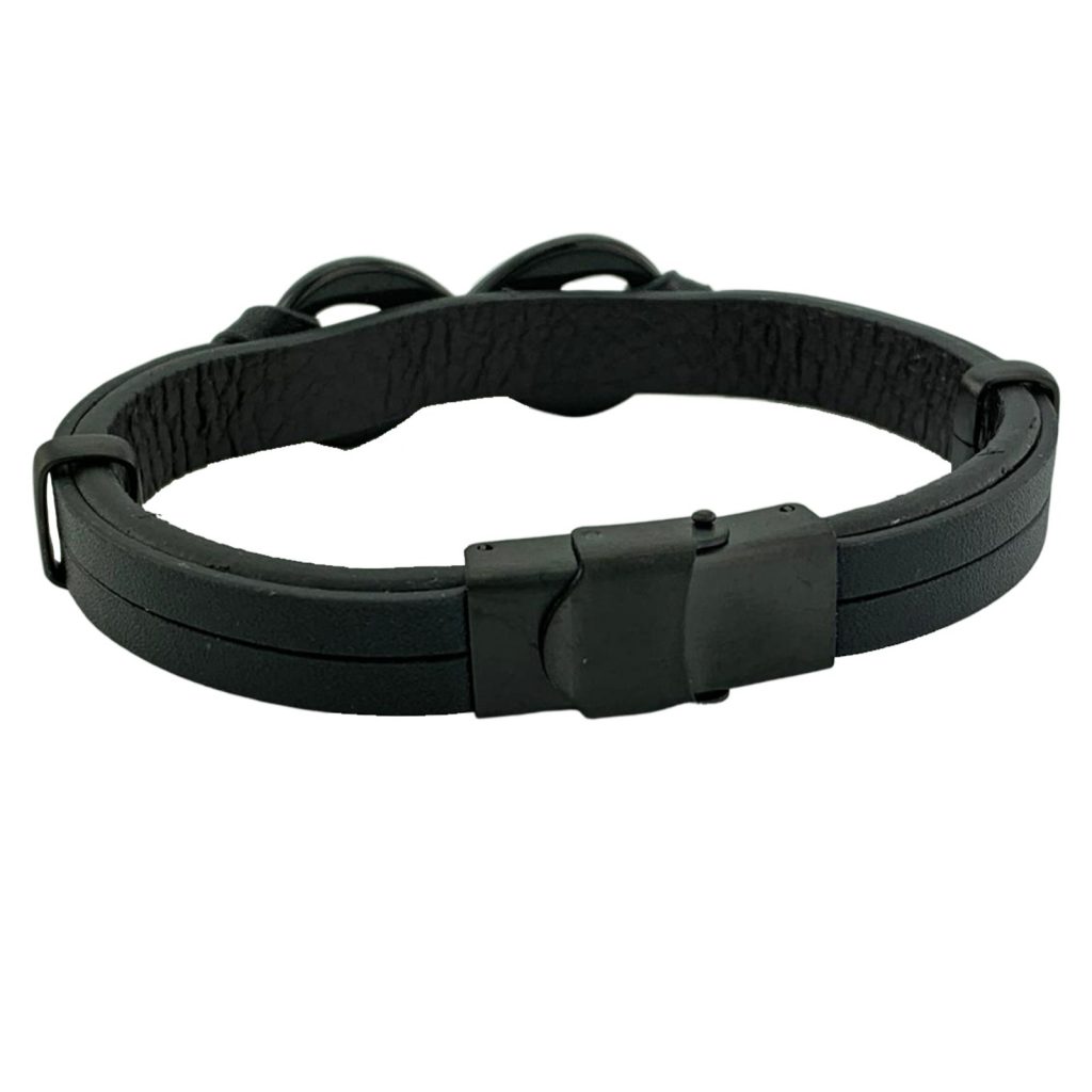 Badboyz Infinity Armband Zwart - Afbeelding 3