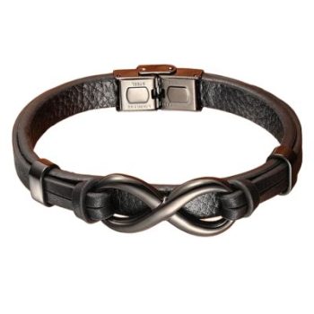 Badboyz Infinity Armband Zwart