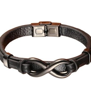 Badboyz Infinity Armband Zwart