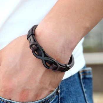 Badboyz Infinity Armband Zwart - Afbeelding 4
