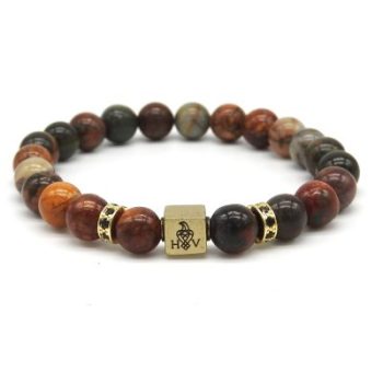 Hugo Valcke Autumn Gold 8mm Armband