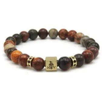 Hugo Valcke Autumn Gold 8mm Armband