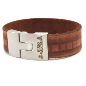 Hugo Valcke Brown Armband 20mm