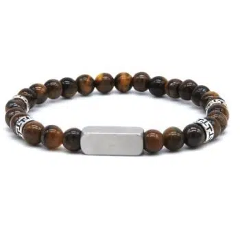 Graveer Armband-Tigereye